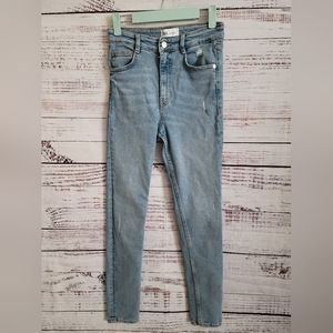 Zara Blue Skinny Jeans S4